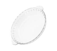 HIAKDOFT Couvercle en verre pour four à micro-ondes plats de cuisson à en pot plat de cuisson assiette de moules à plateau de sushis Un verre Transparent