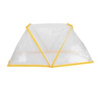 HIAKDOFT Couverture pour Lits de Jardin Surélevés Pliable Protecteur de Plantes Résistant Au Gel Abri Serre Transparent Compact pour Protection Le Froid Pluie Tente de Jardin Isolante