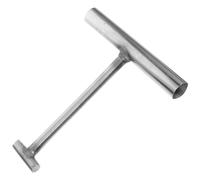 HIAKDOFT Crochet de Levage Inoxydable pour Plaque Égout et Portes Roulantes Outil Polyvalent Résistant pour Ouverture de Regards et Entretien des Égouts Prise Confortable et Structure