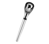 HIAKDOFT Cuillère à Glace Acier Inoxydable Robuste Ergonomique et Écologique pour Desserts Fruits et Salades Outil de Cuisine Polyvalent pour Maison et Restaurant