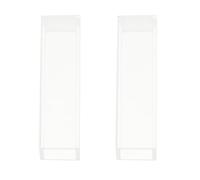 HIAKDOFT Cuvettes en Verre Transparentes 10 Mm 2 Pièces pour Analyse Spectrale, Cuvettes D’analyse Comparative et Microcuvettes de Laboratoire, Outil Polyvalent pour Études