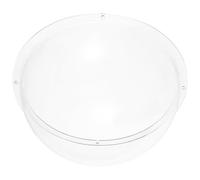 HIAKDOFT Dôme pour Niche de Chat en Acrylique Transparent 27 CM - Accessoire Robuste pour Arbre à Chat en Bois Hémisphère Semi-Fermé pour Espace de Vie Paisible et Vue Panoramique