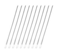 HIAKDOFT Ensemble De 10 Outils De Couture Guide-Enfile-Cordons Enfile-Cordons En Métal Et Acier Inoxydable Outils De Tricot À La Main Enfile-Cordons En Métal Enfile-Cordons À Broder