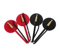 HIAKDOFT Ensemble de 4 Stylos de Bureau à Bille avec Base Ronde Stable Porte-Stylos Individuel pour Signatures Professionnelles Réceptions et Événements Formels