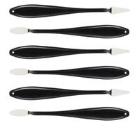 HIAKDOFT Ensemble de 6 Estompes à Papier Noires pour Dessin Outils D’Effacement de Croquis et Souche de Mélange en Éponge Kit pour Artistes Débutants et Étudiants en Arts pour Travaux