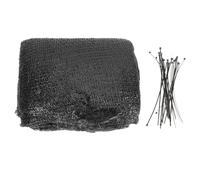 HIAKDOFT Filet Pare-Soleil Extérieur Charbon 4X6 M 20 Attaches Filet Ombrage Jardin Anti-Poussière et Anti-UV Protection Solaire Polyvalente pour Balcon Serrage et Terrasse