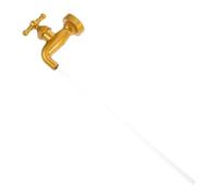 HIAKDOFT Fontaine Robinet Flottant Décorative DIY pour Jardin et Terrasse Illusion Eau Magique Accessoire pour Ornement de Table Intérieur et Extérieur