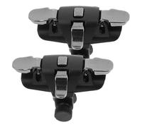 HIAKDOFT Gâchettes de Jeu Mobiles Haute Précision pour Téléphones Portables, Lot de 2, Compatibles Universellement, Matériau Abs et Alliage de Zinc, Ergonomiques pour Gaming
