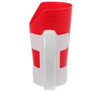 HIAKDOFT Gobelet Adapté Avec Découpe Nasale pour Aider à Boire Tasse Plastique pour Personnes Âgées avec Support Détachable et Conception Ergonomique pour Réhabilitation et Difficultés de Déglutition