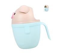 HIAKDOFT Gobelet de Rinçage Bain Garçon Fille Forme Cochon Ergonomique Capacité Importante pour Lavage Garçon Fille Garçons Filles Bain