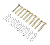 HIAKDOFT Goupilles De Cisaillement Métalliques Kit De Rechange Compatible pour Souffleuse à Neige