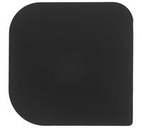 HIAKDOFT Grattoir Cuisine Noir Petit Format en Plastique Résistant Outil à Gratter les Pots Multifonction pour Casseroles Poêles et Pâtisseries Racloir Pratique pour Nettoyage