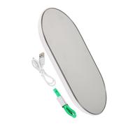 HIAKDOFT High Precision Mini Portable Electronic Scale For Body Weight Compact Digital Household Weighing Machine With LED Display Tempered Glass Surface For Travel And Dorm Use