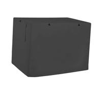 HIAKDOFT Housse de Cage pour Chien Tissu Oxford Résistant Imperméable et Légère Protection Extérieure et Intérieure Couverture Intimité pour Chenil Réduit Lumière et Anxiété Noir