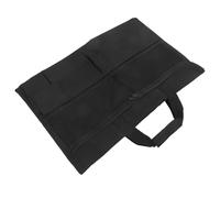 HIAKDOFT Housse de Protection pour Écran Ordinateur de Bureau avec Poignée Sacoche Antipoussière Légère et Portable pour Moniteur Protection Complète et Transport Facile Noir