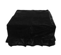 HIAKDOFT Housse de Tabouret de Piano Velours Doux et Anti-poussière Protection Élégante pour Bancs et Chaises de Bureau Facile à Installer et Nettoyer Couverture Extensible pour Siège de