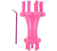 HIAKDOFT Kit de Tricot Double Tête pour Débutants Outil de Fabrication de Corde à Bobine pour Écharpes Chapeaux et Macramé Kit DIY Polyvalent avec Bobine Française et Guide Inclus