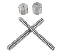 HIAKDOFT Kit D'outils pour Œillets 10 Mm en Métal Poinçon et Poseur Manuel, Ensemble 4 Pièces pour Lacets et Chaussures, Accessoire de Réparation Pratique pour Bottes et Paquet, Usage