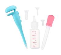 HIAKDOFT Kitten and Puppy Nursing Bottles Set Pet Feeding Kit with Soft Nipples for Newborn Small Animals Milk and Medication Feeder Easy to Use for Various Pets