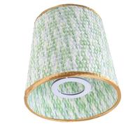 HIAKDOFT Lampshade de Remplacement Tissu Coloré Abat Jour et pour Lampe de Chambre Style Tissé Décoratif