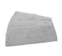 HIAKDOFT Lingettes de Rechange en Microfibre 4 Pcs 42 X 15 CM pour Balai Plat Chiffon Absorbant Lavable Compatible Sols en Bois et Stratifiés Nettoyage Humide et Sec Entretien Ménager