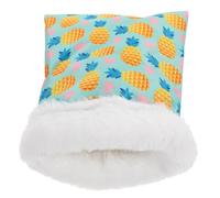 HIAKDOFT Lit Chaud pour Petit Animal De Compagnie Pochette De Couchage en Coton Taille l pour Hamster Cochon D’Inde Hérisson Nid De Sommeil Cocon Hiver