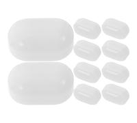 HIAKDOFT Lot De 10 Agitateurs Magnétiques Pour Laboratoire Barre D'Agitation Agitateur Tige D'Agitation Aimant D'Agitation Réutilisable