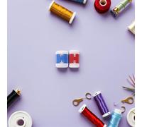 HIAKDOFT Lot de 10 Compteurs de Mailles en Plastique pour Tricot et Crochet Marqueurs de Rangs Amovibles Bleu Grand Rouge Petit Outils D’Aide au Tricot pour Suivi Précis des Rangs et