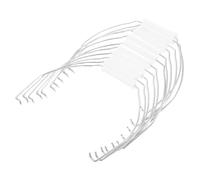 HIAKDOFT Lot de 10 Poignées de Seau en Plastique 5L Poignée Portable Ergonomique Résistante Compatible Seaux de Jardinage et Fûts Multifonctionnelle pour Usage Industriel et Domestique