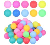 HIAKDOFT Lot de 150 Boules de Loterie Colorées 40 MM de Tennis de Table de Fête Multicolores Accessoires pour Tirage au Sort Jeux et Décorations Festives Légères et