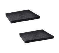 HIAKDOFT Lot de 2 Coussinets en Éponge Filtrante Biochimique, Haute Densité, 41-45 Cm, pour Filtration Aquarium et Bassin, Accessoires Internes et Externes pour Aquariophiles