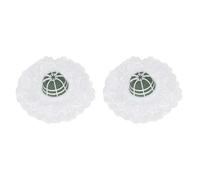 HIAKDOFT Lot de 2 sets de Porte-Bouquets de Mariage Dentelle Blanche et Support à Mousse Poignées de Fleurs DIY Compactes et Légères Accessoires pour Création de Fleur et Décorations