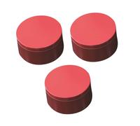 HIAKDOFT Lot de 3 Boîtes à Dragées de Mariage en Fer-Blanc Contenant pour Emballage de Bonbons Boîtes d'Emballage Solide et Festives pour Fêtes et Présents