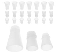 HIAKDOFT Lot de 30 Buses de Rechange pour Extincteurs Portables 1Kg 2Kg 3Kg en Plastique Buses à Large Ouverture pour Sécurité Incendie Pièces Détachées Polyvalentes Adaptées aux