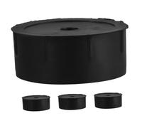 HIAKDOFT Lot de 4 Bouchons de Remplacement pour Poteau à Griffer, Accessoires DIY en Plastique Solide, Diamètre 70 Mm, pour Réparation Arbre à Chat, Pièces pour Griffoir, Usage Domestique Chat