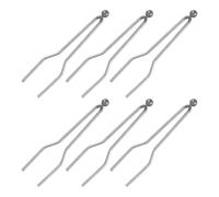 HIAKDOFT Lot de 6 Pointes de Pyrogravure en Nickel-Chrome 22 MM pour Stylo de Gravure sur Bois Kit de Pointes pour Pyrograveurs pour Loisirs Créatifs et Travaux Artistiques Précis