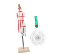 HIAKDOFT Mannequin de Couture Miniature pour Vêtements Support Robuste et Modèle Éducatif pour Tailleurs et Étudiants sans Plis