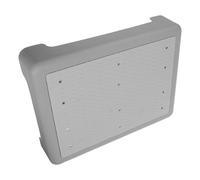 HIAKDOFT Marchepied Antidérapant Gris Plateforme Large, Petit Modèle 44x34x9,5 Cm, Tabouret de Salle de Bain pour Personnes Âgées et Garçon et Filles, Rehausseur Stable et Étanche