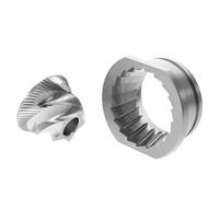 HIAKDOFT Meules Coniques en Acier Inoxydable 48 Mm - Jeu de Remplacement pour Broyeur Automatique Jura - Compatible Machine à Expresso - Mouture Précise et Solide pour Café Espresso