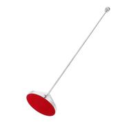 HIAKDOFT Mini Flag Holder Stand For Desk Compact Indoor Flag Pole With Stable Iron Base Sleek Finish For Office And Conference Table Display