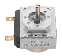 HIAKDOFT Minuteur Mécanique 60 pour Four Électrique et Grille, Interrupteur de Minuterie de Remplacement en Métal Résistant à Haute Température, Accessoire Cuisine Polyvalent pour Cuisson