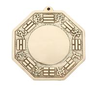 HIAKDOFT Miroir Bagua Pur Feng Shui Traditionnel pour Décoration de Maison et Éloigner Esprits