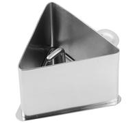 HIAKDOFT Moule à Boules de Riz Acier Inoxydable Triangle pour DIY Sushi et Gâteaux Outil de Cuisine Polyvalent pour Balles de Riz Chocolat et Savons Résistant et Facile à Utiliser