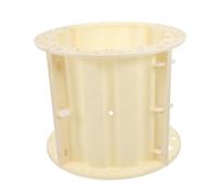 HIAKDOFT Moule à Ciment pour Colonne Romaine en Plastique 25 Rainures pour Pilier Décoratif Européen Jardin Villa Extérieur Béton