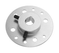 HIAKDOFT Moyeu de Frein Arrière en Alliage Forgé 5/8 Trou 3/16 Rainure Clavette Compatible Predator 212cc 196cc 6,5 Ch pour Quad, Kart et Buggy, Adaptateur D’essieu et Moyeu de Roue