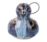 HIAKDOFT ocarina oiseau vent d'ocarina sifflet d'oiseau en argile décor simple flûte instrument musique petit instrument Couleur Aléatoire