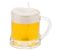 HIAKDOFT Ornements en verre à bière petit en forme de Mini décor miniatures mini minuscule tasse verre peut la cire