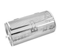 HIAKDOFT Panier de Grillage Acier Inoxydable avec Porte Mobile et Fermeture à Boucle Cage Métallique Multifonction pour Cuisson de Noix Frites et Grillades Au Four et Barbecue