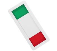 HIAKDOFT Panneau de Porte D’Intimité en Acrylique 3X7 CM Blanc Indicateur Bureau Ouvert/Fermé Panneau Coulissant Confidentialité pour Salles de Réunion Bureaux et Hôtels