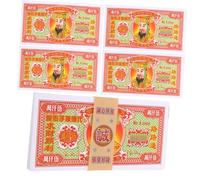 HIAKDOFT Papier Monnaie Chinois pour Cérémonies Funéraires Facile à Brûler Offre Complète pour Fête Qingming et Culte Ancêtres